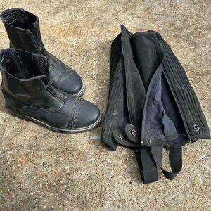 English Riding Boots and Chaps